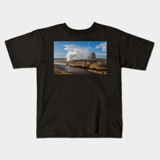 Blowing Its Stack Kids T-Shirt